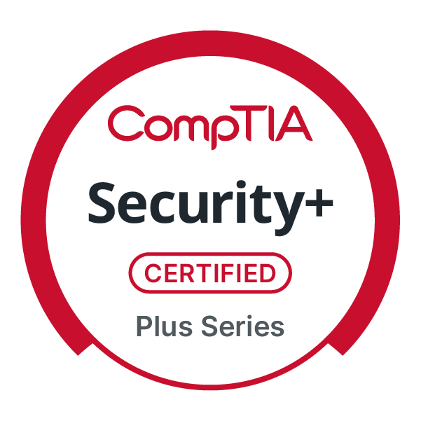 Security+ CompTIA Security+ Badge